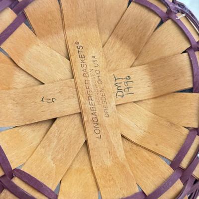 LOT 386K: Collection of Small Hand Woven Longaberger Baskets, some w/ Liners