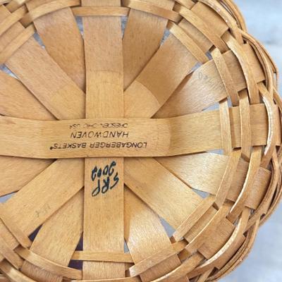 LOT 386K: Collection of Small Hand Woven Longaberger Baskets, some w/ Liners