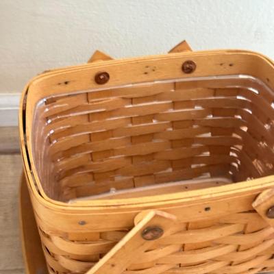 LOT 386K: Collection of Small Hand Woven Longaberger Baskets, some w/ Liners