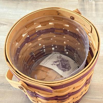 LOT 386K: Collection of Small Hand Woven Longaberger Baskets, some w/ Liners