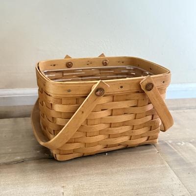 LOT 386K: Collection of Small Hand Woven Longaberger Baskets, some w/ Liners