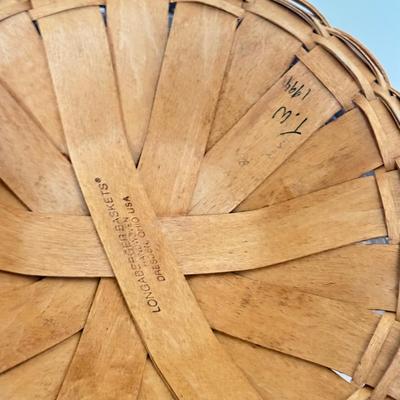 LOT 387K: Longaberger Collection: Baskets, Accessories & Liners