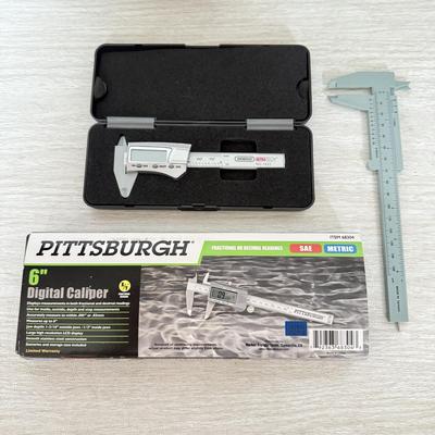 LOT 388K: Collection of Calipers: Two Digital in Box