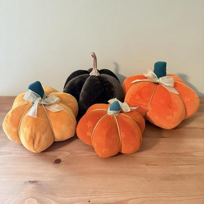 LOT 390F: Fabric Pumpkin Collection