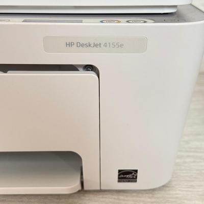 LOT 396L: HP DeskJet 4155e Printer w/ Collection of Office Supplies