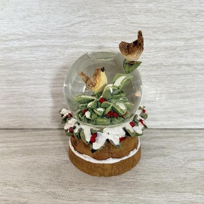 LOT 398K: Vintage Royal Doulton “Mrs Bunnykins: Clean Sweep” Bone China Figurine, Wade Whimsies Turtle, Hallmark Cardinal Snowglobe &...