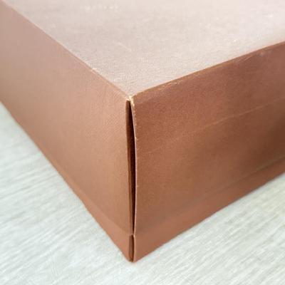 LOT 399D: Brown Coach New York Boxes w/ Branded Cloth Bags