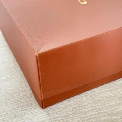 LOT 399D: Brown Coach New York Boxes w/ Branded Cloth Bags