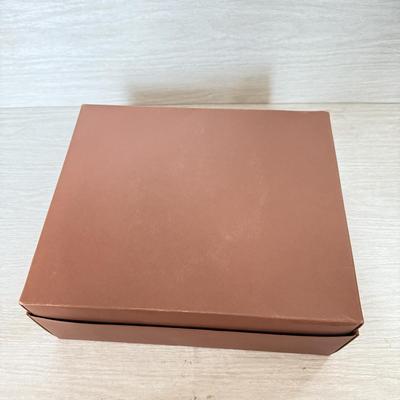 LOT 399D: Brown Coach New York Boxes w/ Branded Cloth Bags