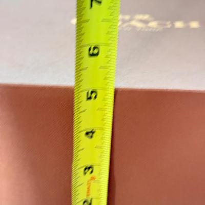 LOT 399D: Brown Coach New York Boxes w/ Branded Cloth Bags