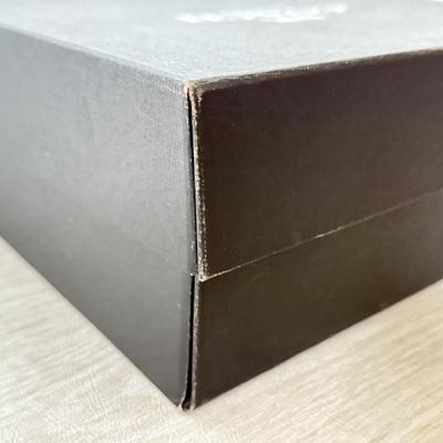 LOT 400D: Black Coach New York Gift Boxes w/ Cloth Bags