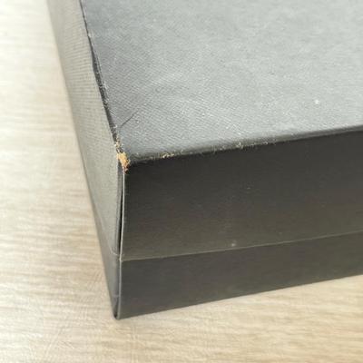 LOT 400D: Black Coach New York Gift Boxes w/ Cloth Bags