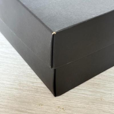 LOT 400D: Black Coach New York Gift Boxes w/ Cloth Bags