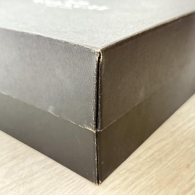 LOT 400D: Black Coach New York Gift Boxes w/ Cloth Bags