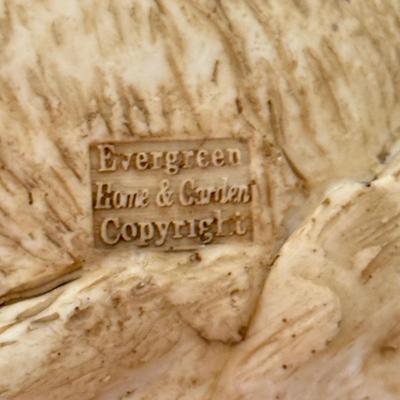 LOT 401K: Guinea Pig Coin Bank & Chubby Rabbit Sculptures: Evergreen & Goose Creek