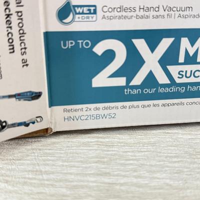 LOT 404L: Royal Dirt Devil Hand Vacuum Model 103 and Black & Decker Cordless Hand Vacuum