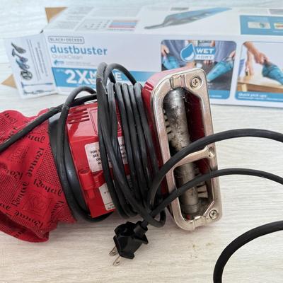 LOT 404L: Royal Dirt Devil Hand Vacuum Model 103 and Black & Decker Cordless Hand Vacuum