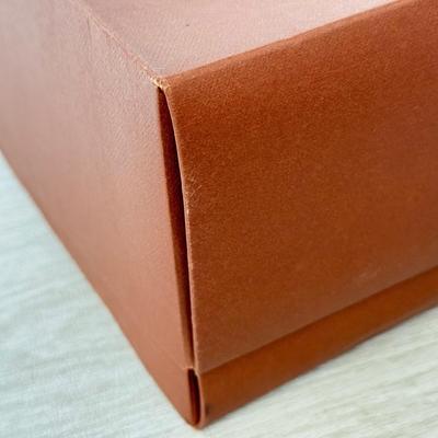 LOT 406D: Brown Coach New York Gift Boxes w/ Branded Cloth Bags