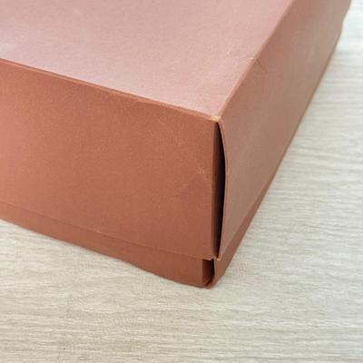 LOT 406D: Brown Coach New York Gift Boxes w/ Branded Cloth Bags