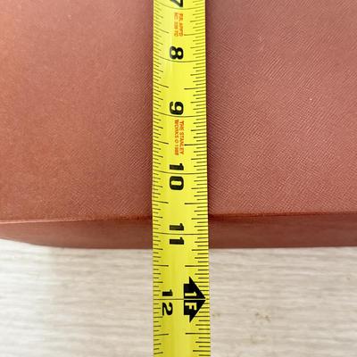 LOT 406D: Brown Coach New York Gift Boxes w/ Branded Cloth Bags