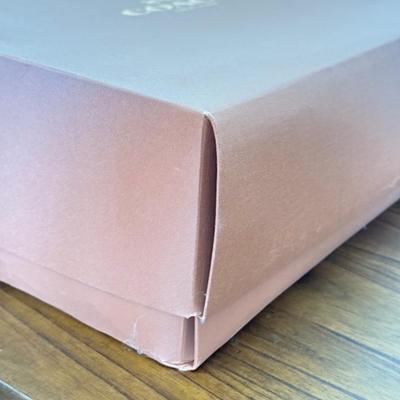 LOT 407D: Brown Coach New York Gift Boxes w/ Cloth Bags