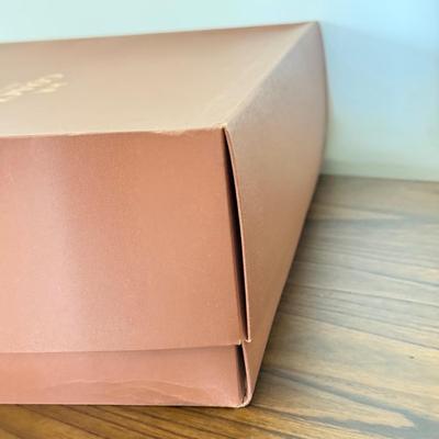 LOT 407D: Brown Coach New York Gift Boxes w/ Cloth Bags