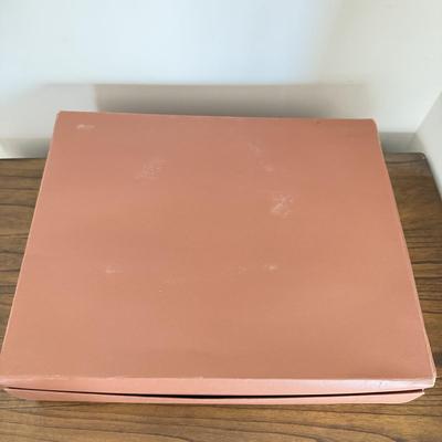 LOT 407D: Brown Coach New York Gift Boxes w/ Cloth Bags