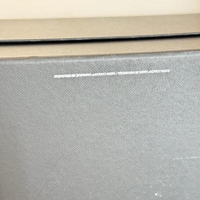 LOT 408D: Coach New York Gift Boxes w/ Cloth Bags