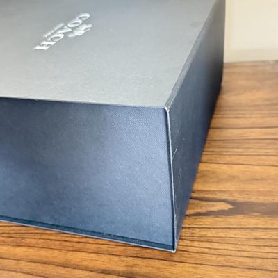 LOT 408D: Coach New York Gift Boxes w/ Cloth Bags