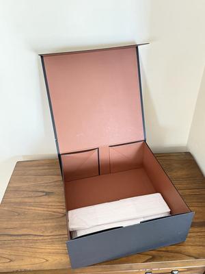 LOT 408D: Coach New York Gift Boxes w/ Cloth Bags