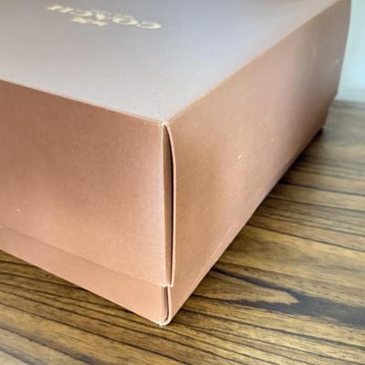 LOT 408D: Coach New York Gift Boxes w/ Cloth Bags