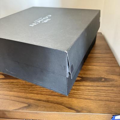 LOT 409D: Coach New York Gift Boxes w/ Cloth Bags