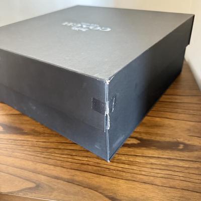 LOT 409D: Coach New York Gift Boxes w/ Cloth Bags