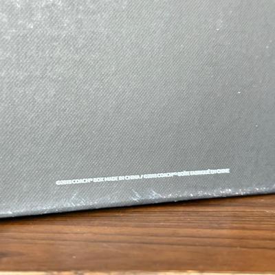 LOT 409D: Coach New York Gift Boxes w/ Cloth Bags