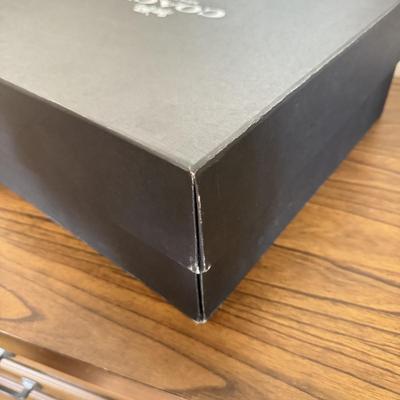 LOT 409D: Coach New York Gift Boxes w/ Cloth Bags