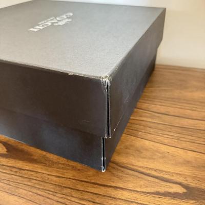 LOT 409D: Coach New York Gift Boxes w/ Cloth Bags