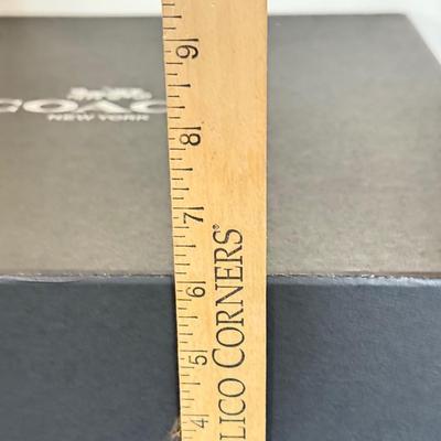 LOT 409D: Coach New York Gift Boxes w/ Cloth Bags