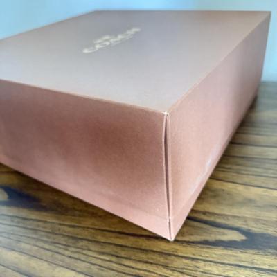 LOT 410D: Coach New York Gift Boxes w/ Cloth Bags