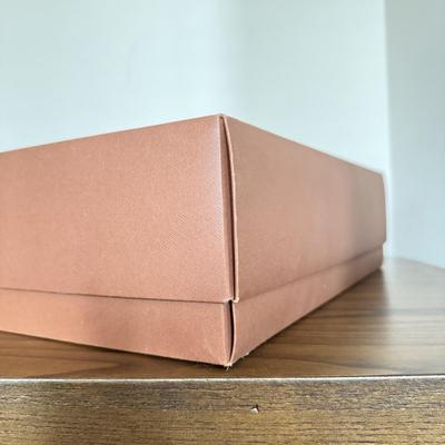 LOT 410D: Coach New York Gift Boxes w/ Cloth Bags