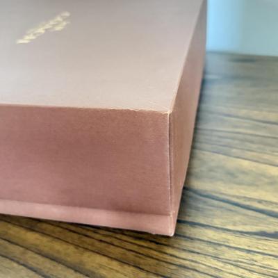 LOT 410D: Coach New York Gift Boxes w/ Cloth Bags