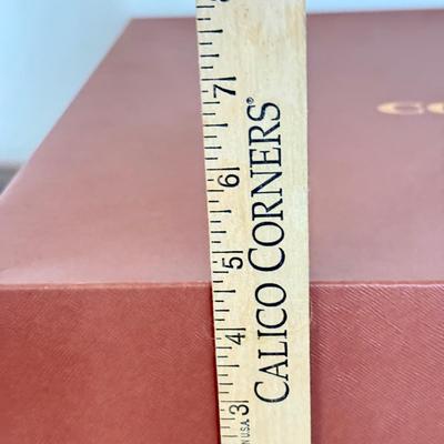 LOT 410D: Coach New York Gift Boxes w/ Cloth Bags