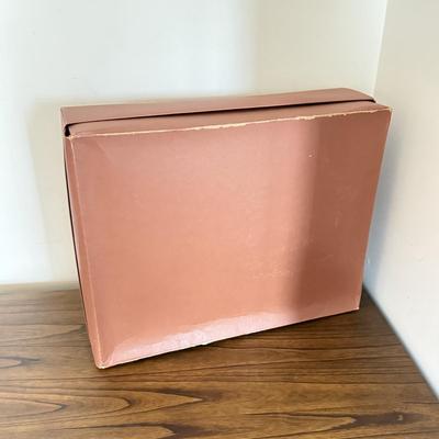 LOT 411D: Coach New York Gift Boxes & Cloth Bags