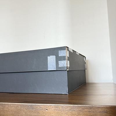 LOT 411D: Coach New York Gift Boxes & Cloth Bags