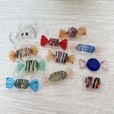 LOT 412K: Vintage Murano Style Art Glass Candies