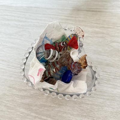 LOT 412K: Vintage Murano Style Art Glass Candies