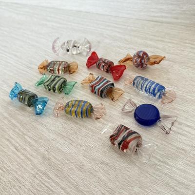 LOT 412K: Vintage Murano Style Art Glass Candies