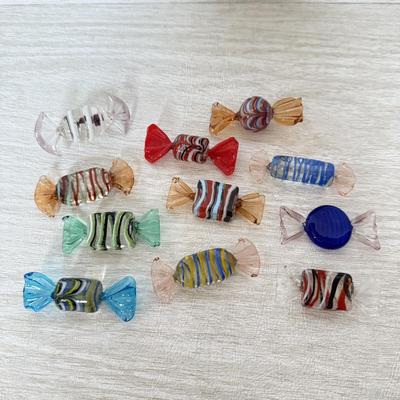 LOT 412K: Vintage Murano Style Art Glass Candies