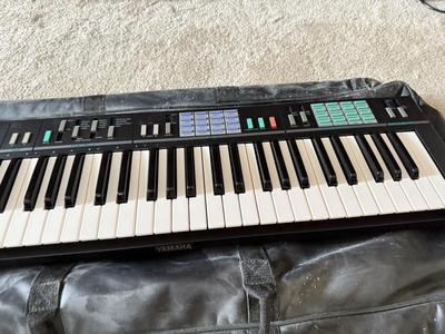 LOT 417L: Electronic Keyboards: Yamaha PSR-12 & Casio PT-100