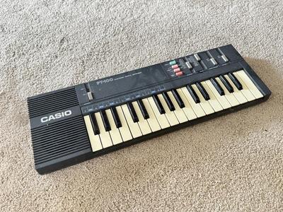 LOT 417L: Electronic Keyboards: Yamaha PSR-12 & Casio PT-100