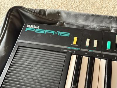 LOT 417L: Electronic Keyboards: Yamaha PSR-12 & Casio PT-100